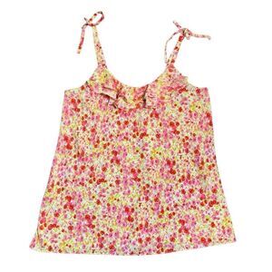Oscar de la Renta Pink Label Floral Blouse Women’s size Medium